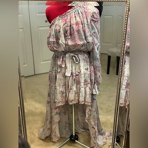 Hemant & Nandita high low dress